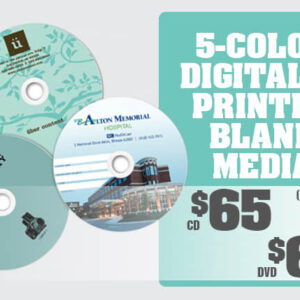 Custom Printed Blank CD DVD-0