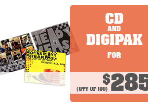 CDs in Digipack Packaging-0
